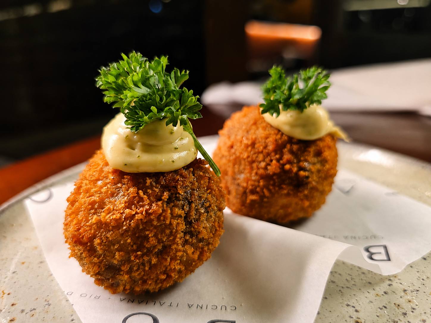 Croquete de entrada